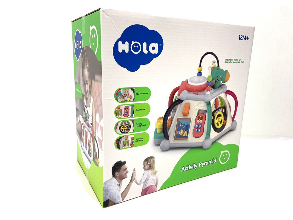 Розвиваючий центр Мультібокс LimoToy піраміда-логіка, звук, світло 806 Чернигов - изображение 8