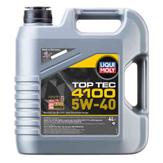 Моторне масло Liqui Moly Top Tec 4100 5W-40 4л Львів