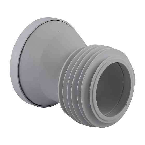 Патрубок OPTIMUM для унітаза зі зміщенням 20 мм з ущільнювачем D115 L 120 мм OPTI 60115/120 Київ