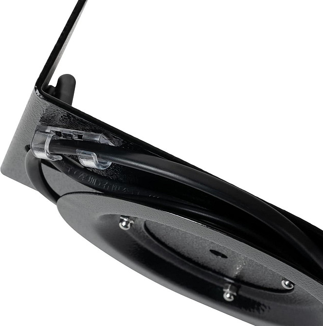 Настенное крепление для HomePod 2 металлическое черное с кабель-менеджментом до 12 кг универсальный держатель Киев - изображение 2