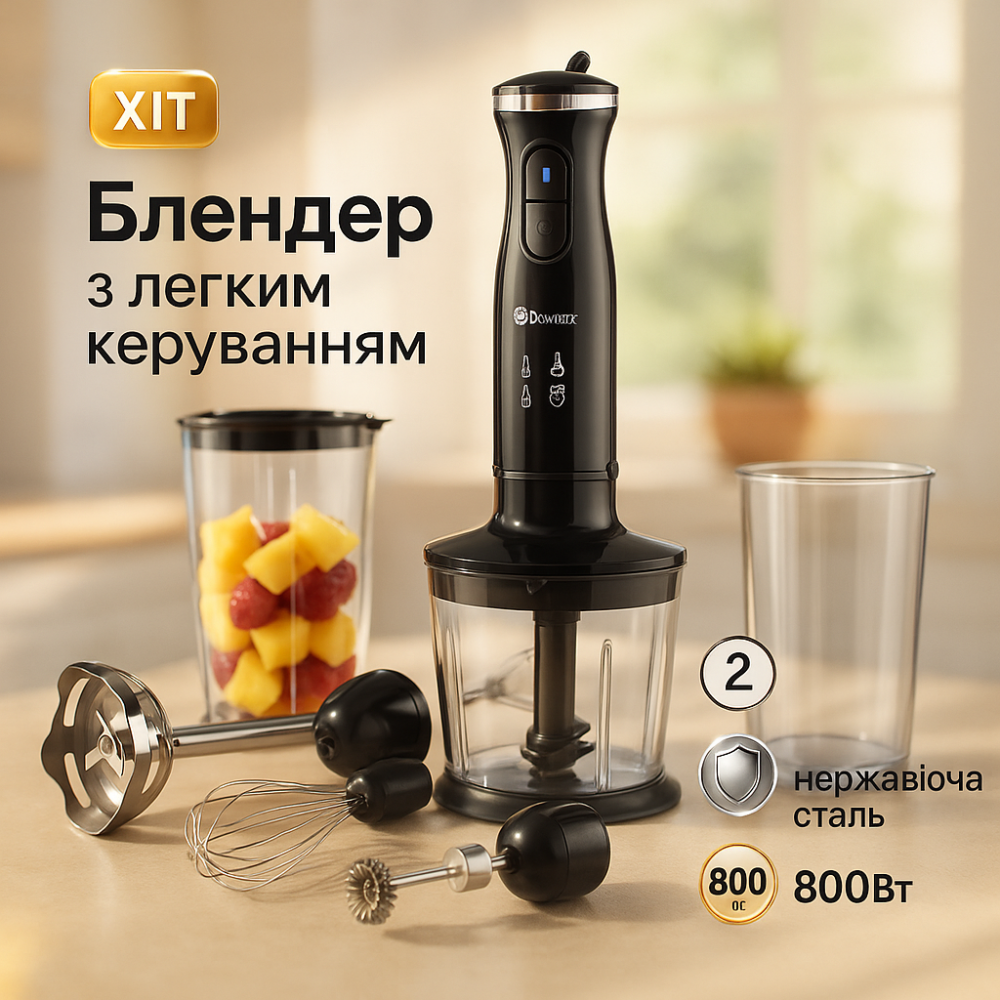 Многофункциональный блендер измельчитель продуктов, Блендер для приготовления соусов и десертов NG-76 Львов - изображение 17
