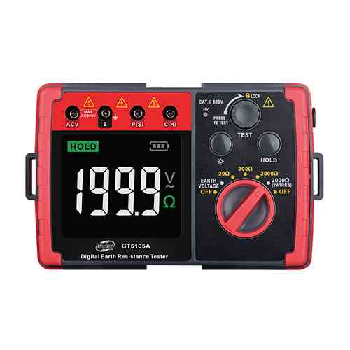 Вимірювач опору заземлення (0-2000 Ω) BENETECH GT5105A Чернігів