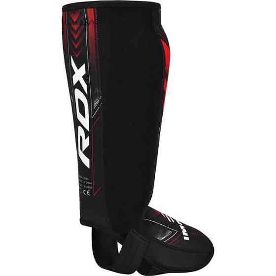 Захист для гомілок та стоп RDX NEOPRENE SHIN INSTEP IMMAF-1-RED-L Кам'янське