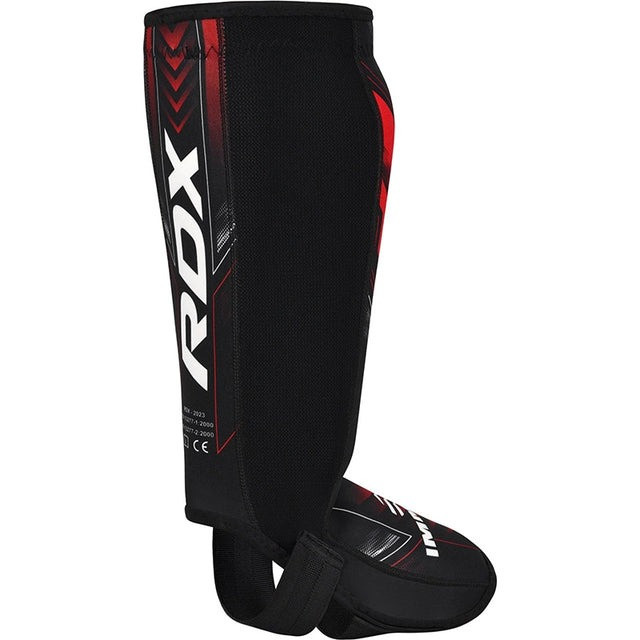 Захист для гомілок та стоп RDX NEOPRENE SHIN INSTEP IMMAF-1-RED-L Кам'янське - фото 5