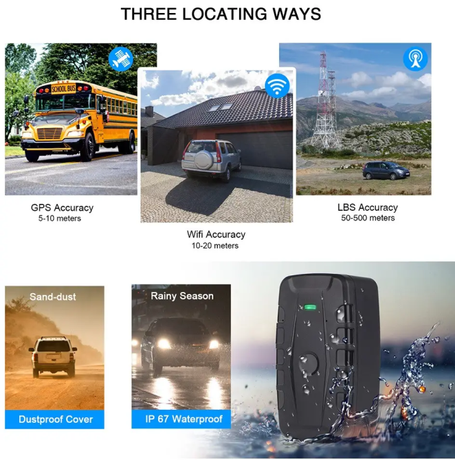 Автономный автомобильный трекер LK-209C GPS 20000мАч на 240 дней + магнит Винница - изображение 11