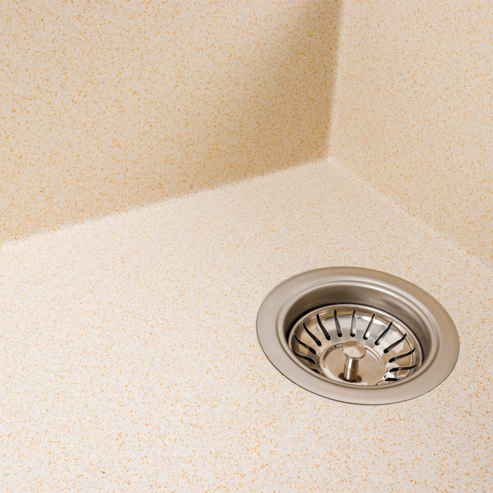 Гранітна мийка для кухні VALESO AZURIT 7950 матова Пісок Коломыя - изображение 3