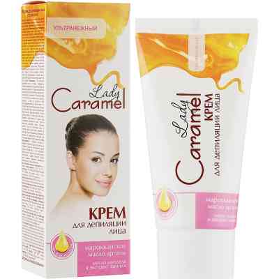 Крем для депиляции Caramel Ультранежный для лица 50 мл (4823015935688) Винница