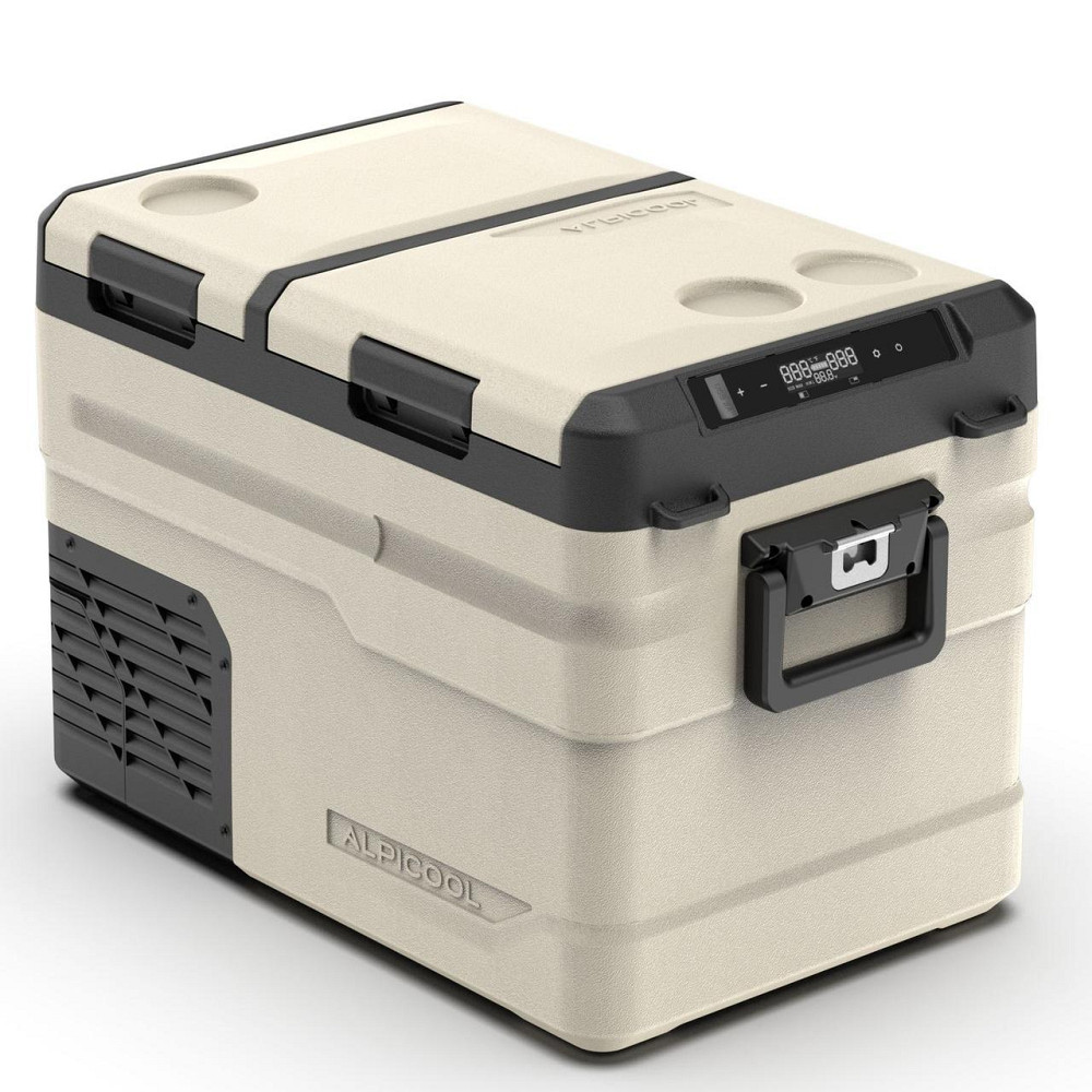 Компрессорный автохолодильник Alpicool TGS35 (38 литров). Двухкамерный. До -20℃, (12, 24, 220 вольт) Киев - изображение 1
