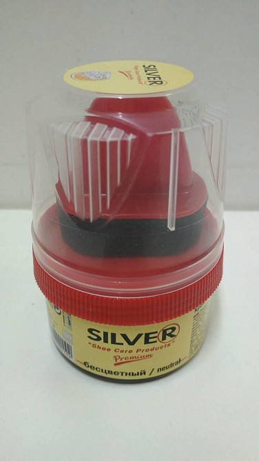 Крем для взуття "Silver Premium" банка 55ml безбарвний (1 шт.) Харків - фото 1