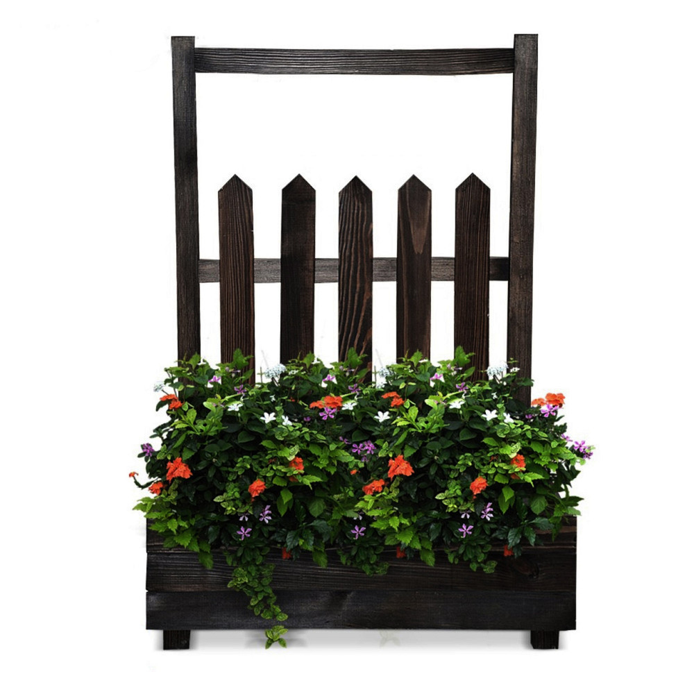 Кашпо со шпалерой 