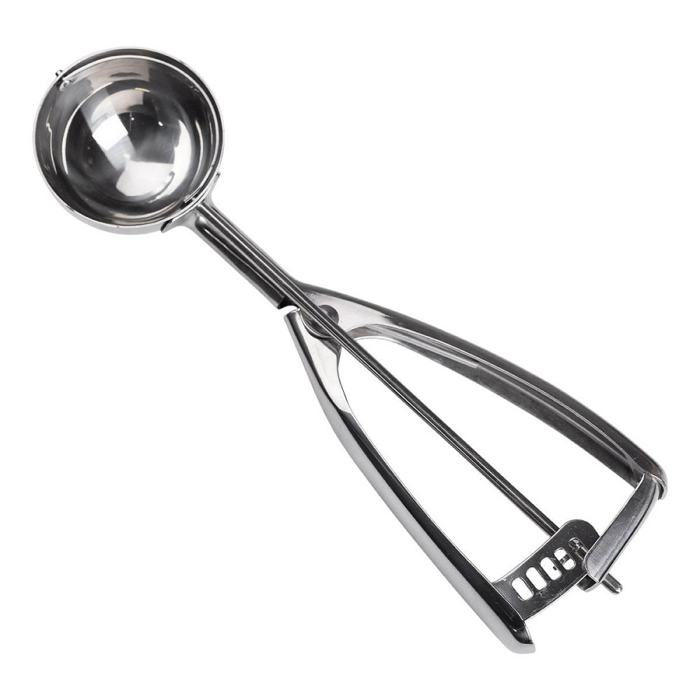 Круглая ложка для мороженого 21×6.5×3.5 см из нержавеющей стали HP-19-20-5.4x21.3CM Киев - изображение 2