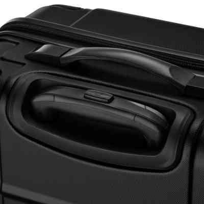Чемодан Wenger Amplar, середня, пластик, 4 колеса, чорна (653146) Винница