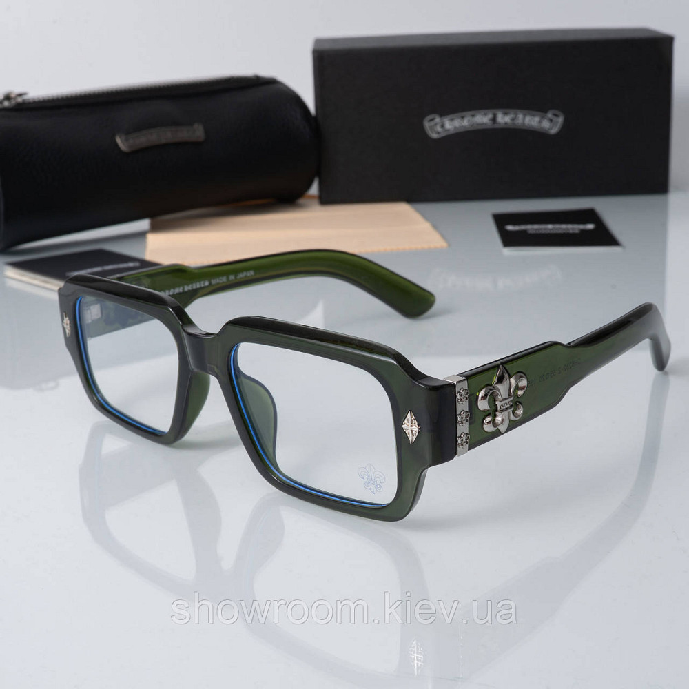 Чоловіча іміджева оправа Chrome Hearts 8232 Київ - фото 9