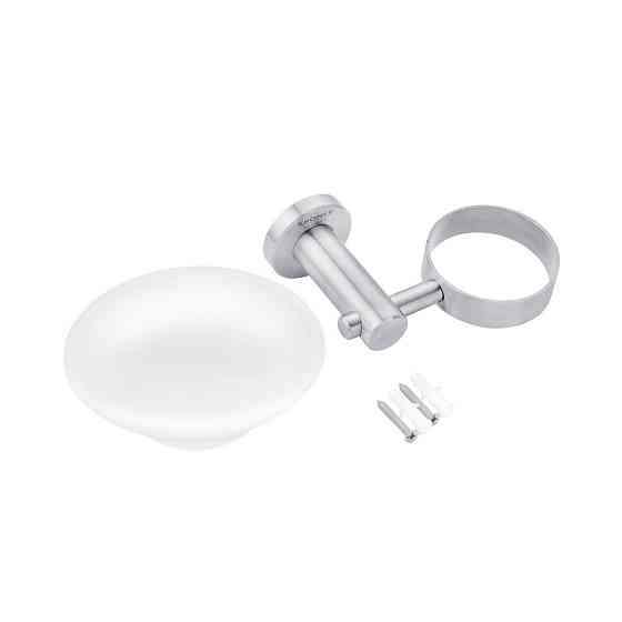 Мильниця для ванни Kroner KRP Edelstahl Klassisch - ESG3702 сатин/білий Київ