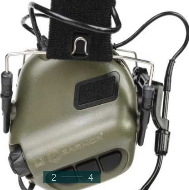 Тактические Наушники: Earmor M32 с гарнитурой. Харьков - изображение 2