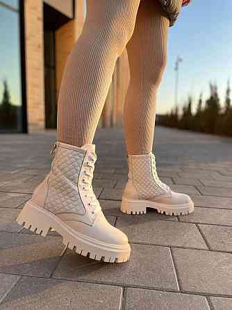 Черевики жіночі ARLEN бежеві натуральна шкіра зимові (35-39) (4848) Коломия