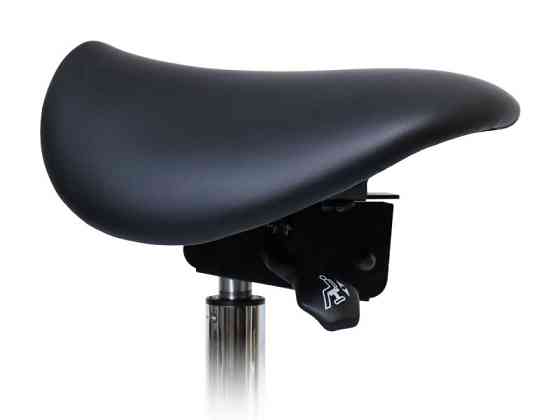 Стул-седло для мастера 4008, раздельное сиденье, 2 регулировки Бежевий Киев