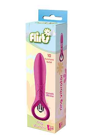 Міні-вібратор для точки G Dream Toys Flirts 10 рожевий, 15.5 см х 2.9 см Sex Aura Київ