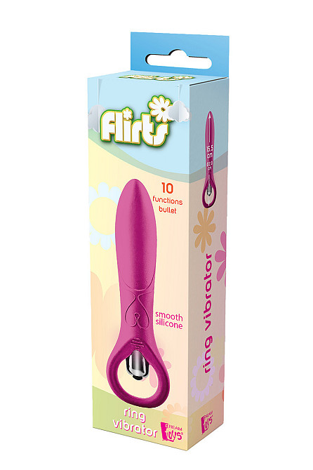 Міні-вібратор для точки G Dream Toys Flirts 10 рожевий, 15.5 см х 2.9 см Sex Aura Київ - фото 6