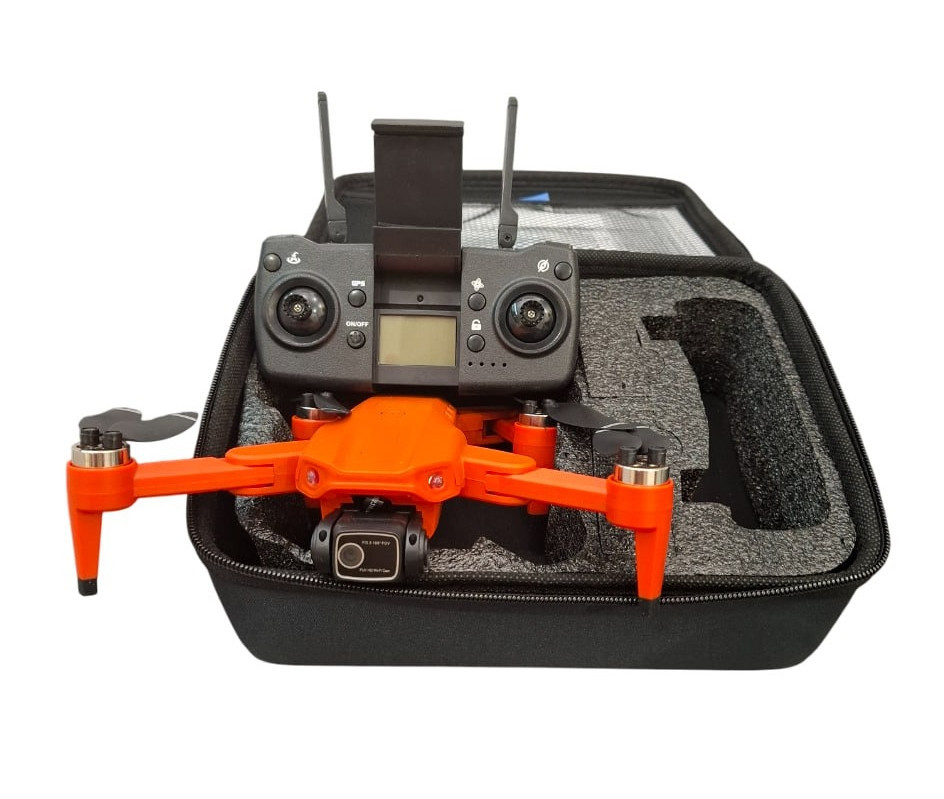 Квадрокоптер L900 PRO 6K GPS з кейсом (до 1200м) 28 хвилин польоту (Помаранчевий) Вінниця - фото 10