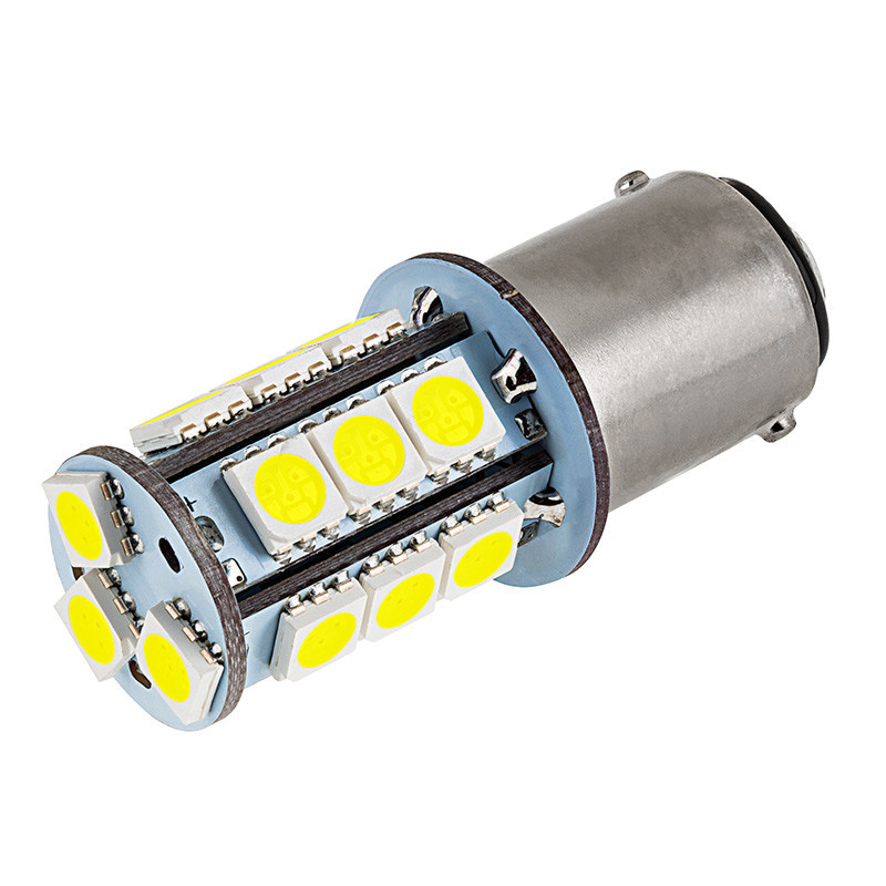 Світлодіодна лампа AllLight T25 18 діодів 5050 1156 BA15S 12V WHITE Харків - фото 1