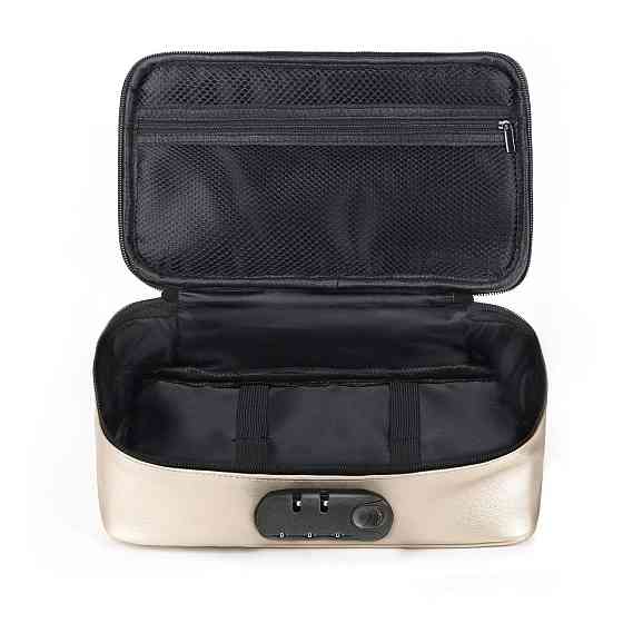 Кейс для игрушек Dorcel DISCREET BOX LUXURY GOLD, кодовый замок, 27×16×7,62 см Sex Aura Киев