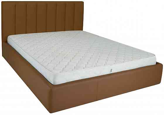 Кровать Sanam Comfort 140 х 190 см Fly 2213 A1 С подъемным механизмом и нишей для белья Светло-коричневый Киев