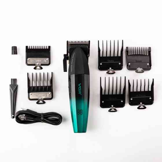 Акумуляторний універсальний тример для стрижки VGR, Бездротова машинка для стрижки волосся FD-82 Львів