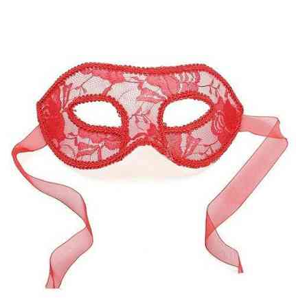 Святкова маска для обличчя 23 на 8 см червоний Київ