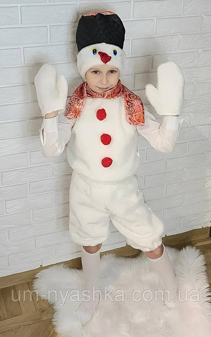 Костюм Снеговика Детский новогодний костюм Снеговик Кривой Рог - изображение 10