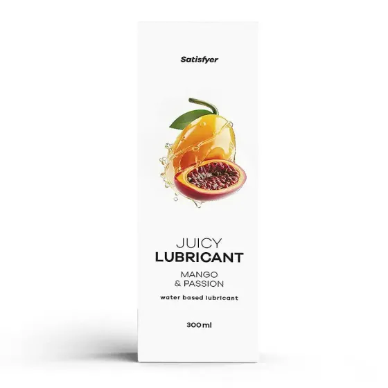Лубрикант на водній основі Satisfyer Juicy Lubricant Mango & Passion water based 300 мл Львів