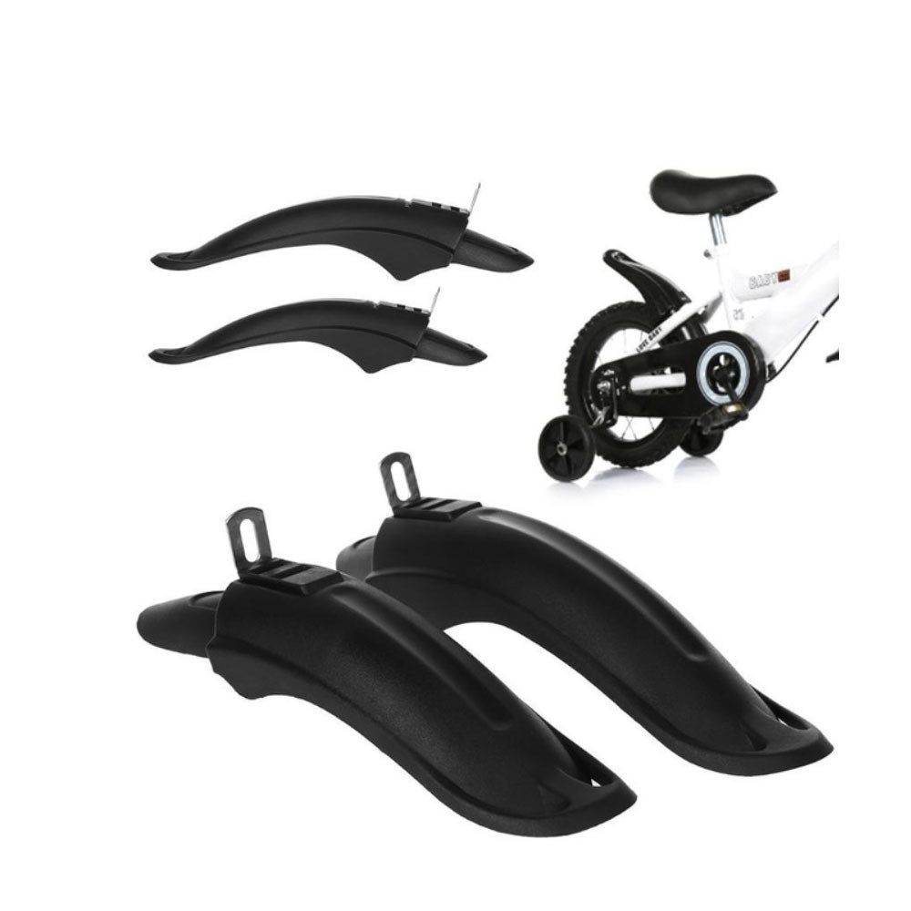 Крылья велосипедные для детских велосипедов 16-18" Feel Fit черный Бровары - изображение 1