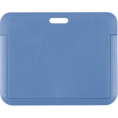 Бейдж Axent слайдер горизонтальный, 85х54мм, дымчатый синий (4500H-02-A) Винница - изображение 2