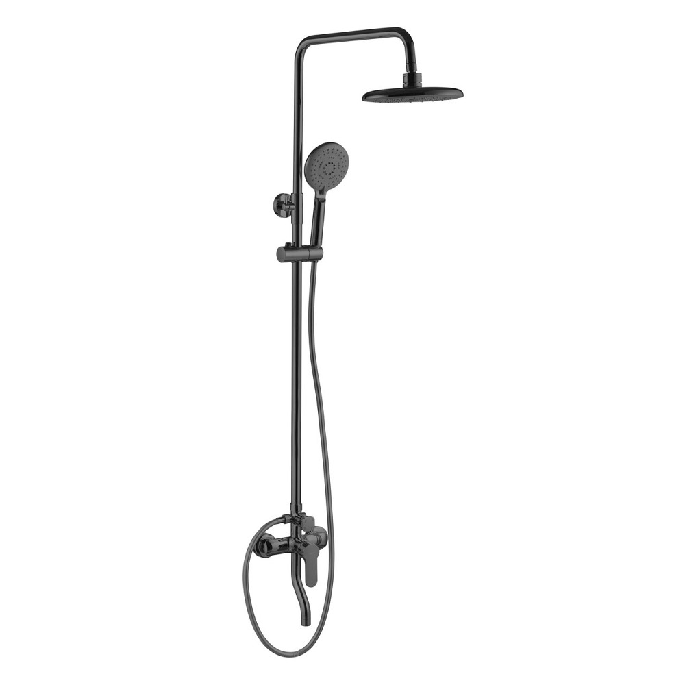 Душова система з виливом Imprese MODUS чорна матова t030B08210SR Київ - фото 1