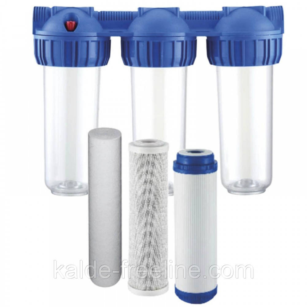 Фільтр для холодної води (3 колби) 8 атм.3/4" Харків - фото 1