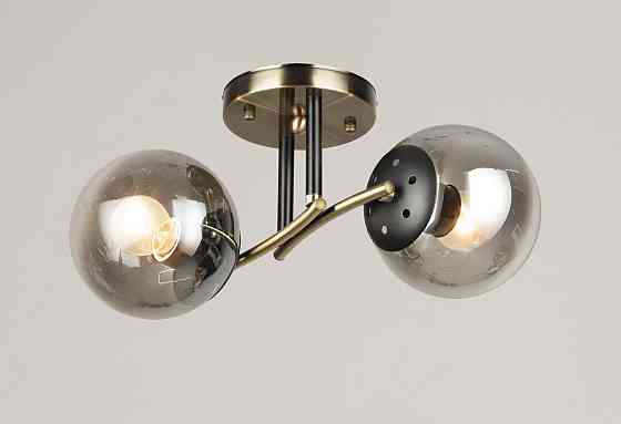 VALESO Люстра стельова на 2 плафони VALESO K2317/2 бронза+чорний E27 Коломия