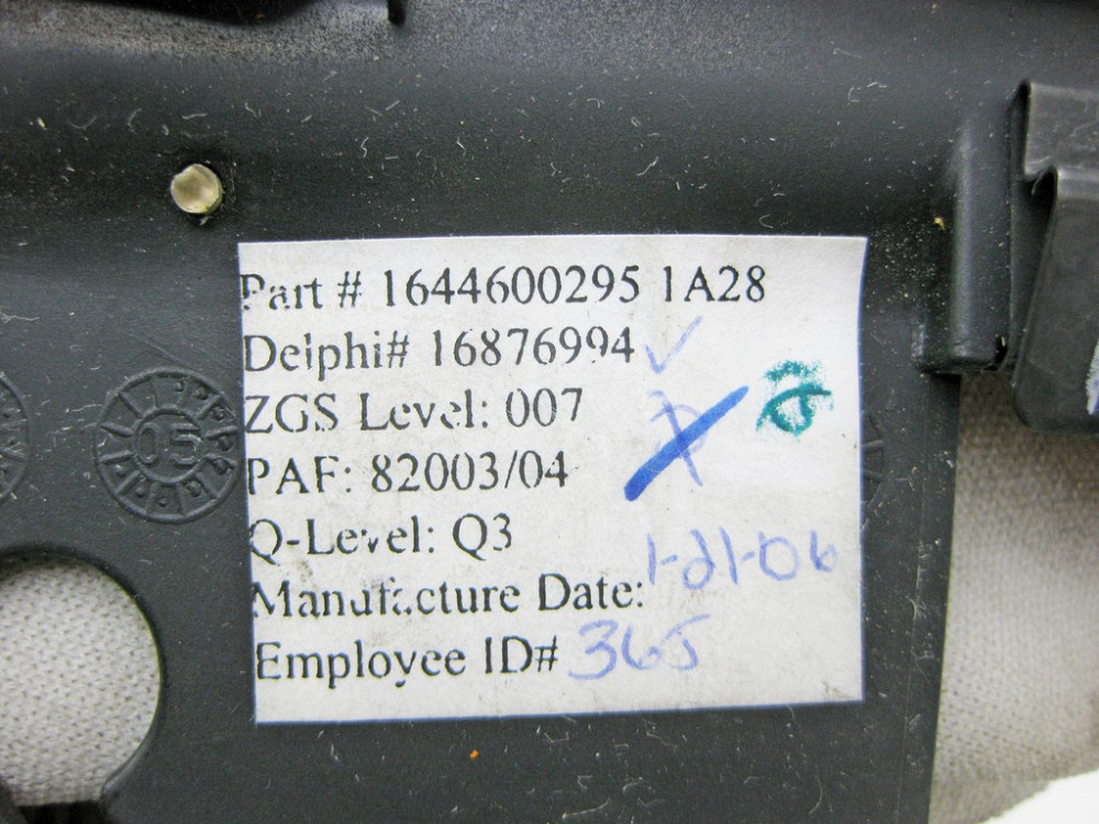 Mercedes-Benz  A1644600295 1A28 Жалюзі - шторка рульової колонки коричнева ML W164 Одесса - изображение 9