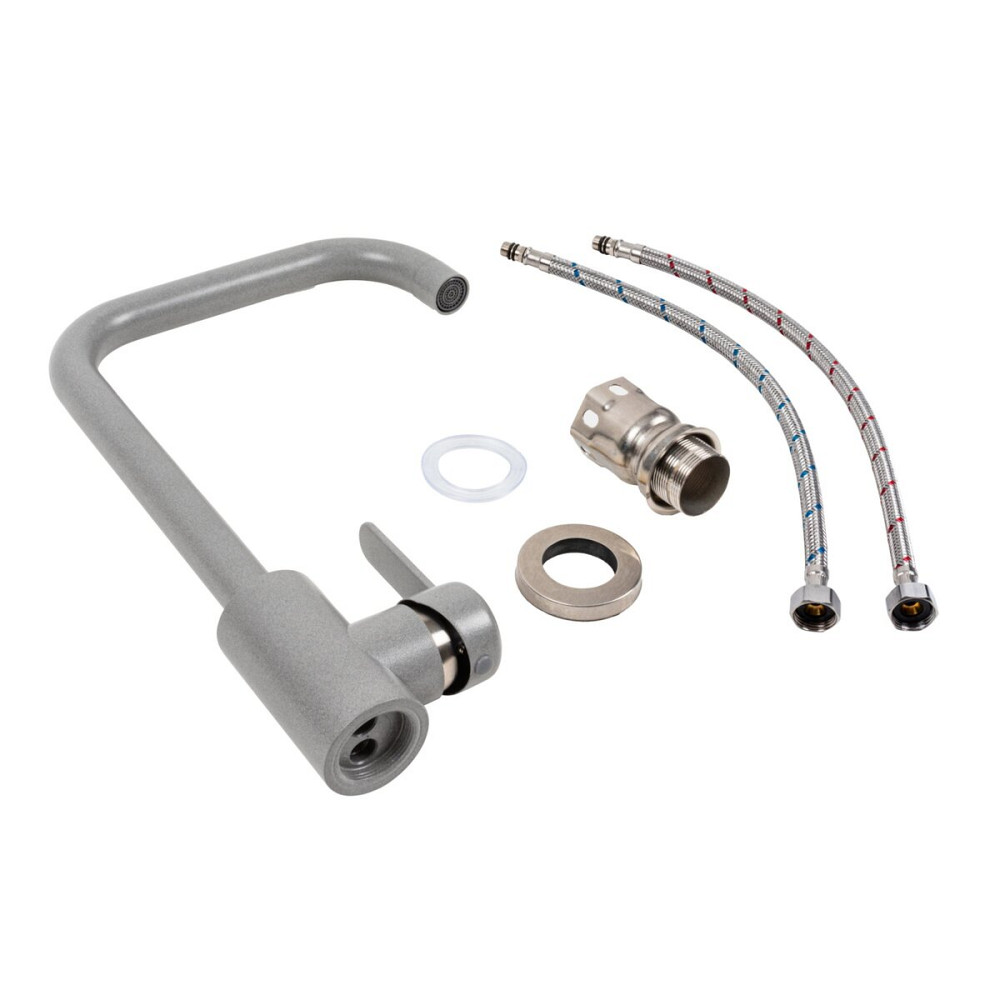 PLATINUM Змішувач кухонний Platinum KT 11 (3008B-FH) Сірий металік Киев - изображение 2