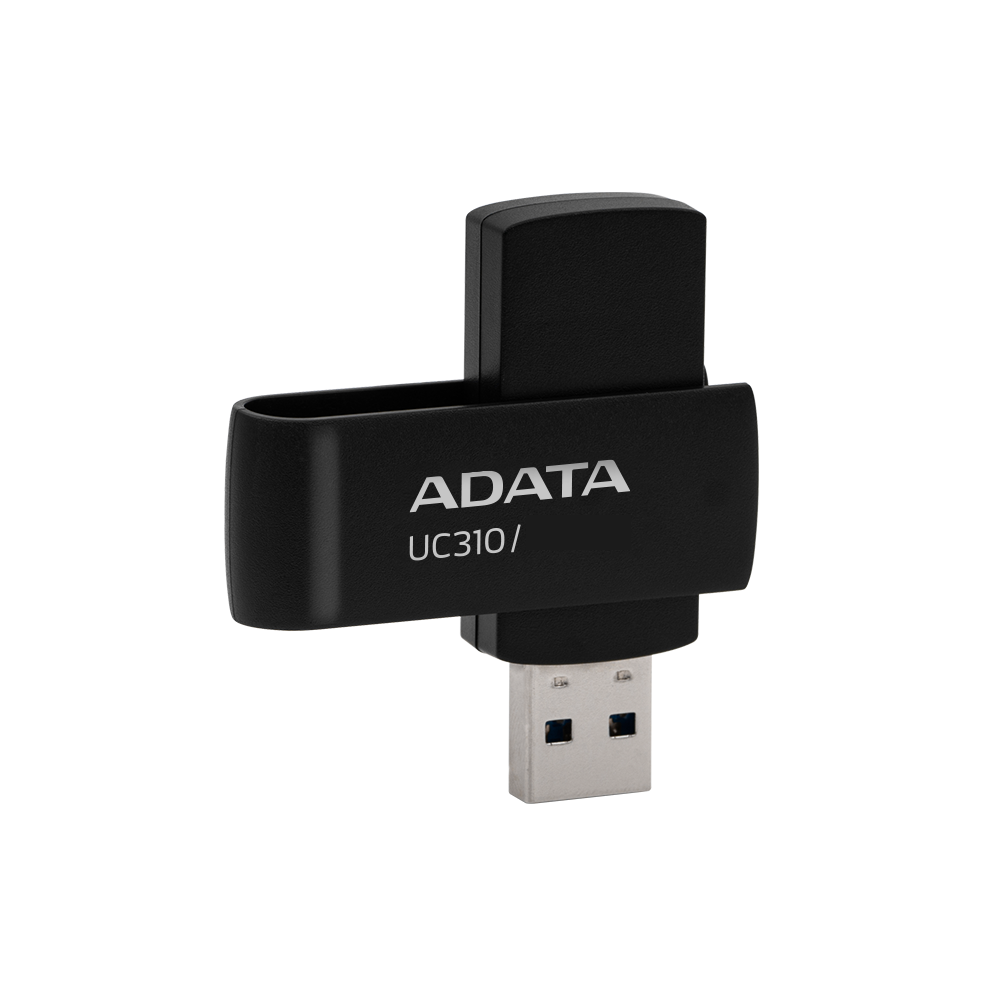 Флеш-накопичувач ADATA USB 3.2 UC310 64Gb Black Київ - фото 9