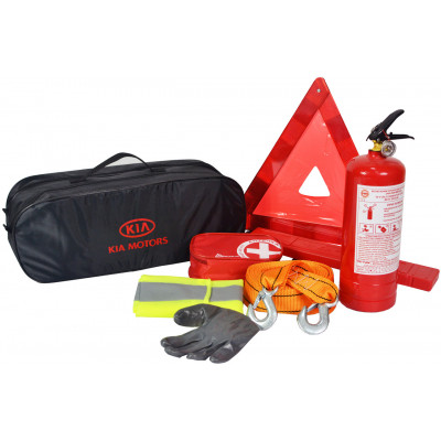 Набір техдопомоги Poputchik KIA кросовер чорний (01-055-K) Вінниця - фото 1