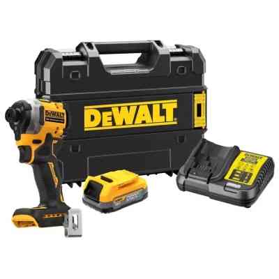 Шуруповерт DeWALT 18 В XR Li-lon PowerStack 1.7Ah, 206 Нм,кейс TSTAK (DCF850E1T) Вінниця