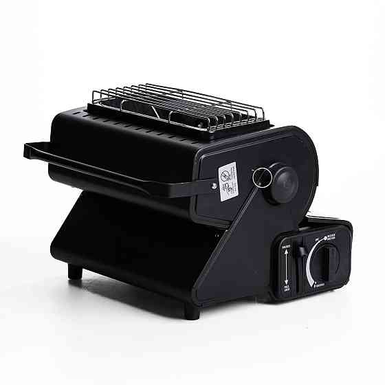 Обігрівач-плита туристична газова HP-DS3-8 1300 Вт чорна газова плита настільна Коломия