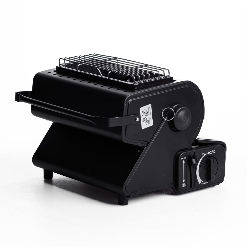 Обігрівач-плита туристична газова HP-DS3-8 1300 Вт чорна газова плита настільна Коломыя - изображение 4