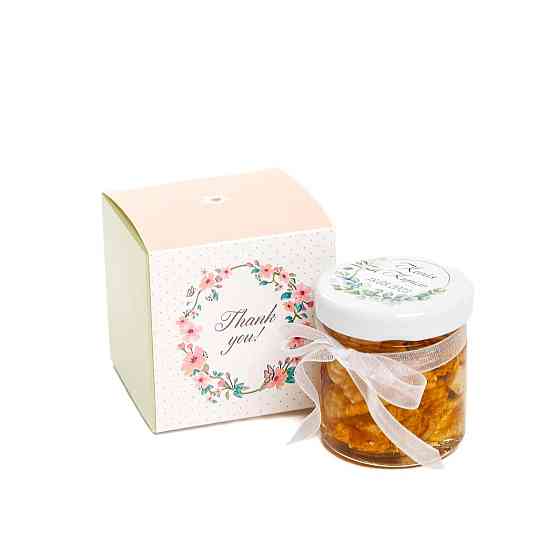 Детские бонбоньерки для гостей, на Крестины, Годик, День Рождения, с медом и грецким орехом 