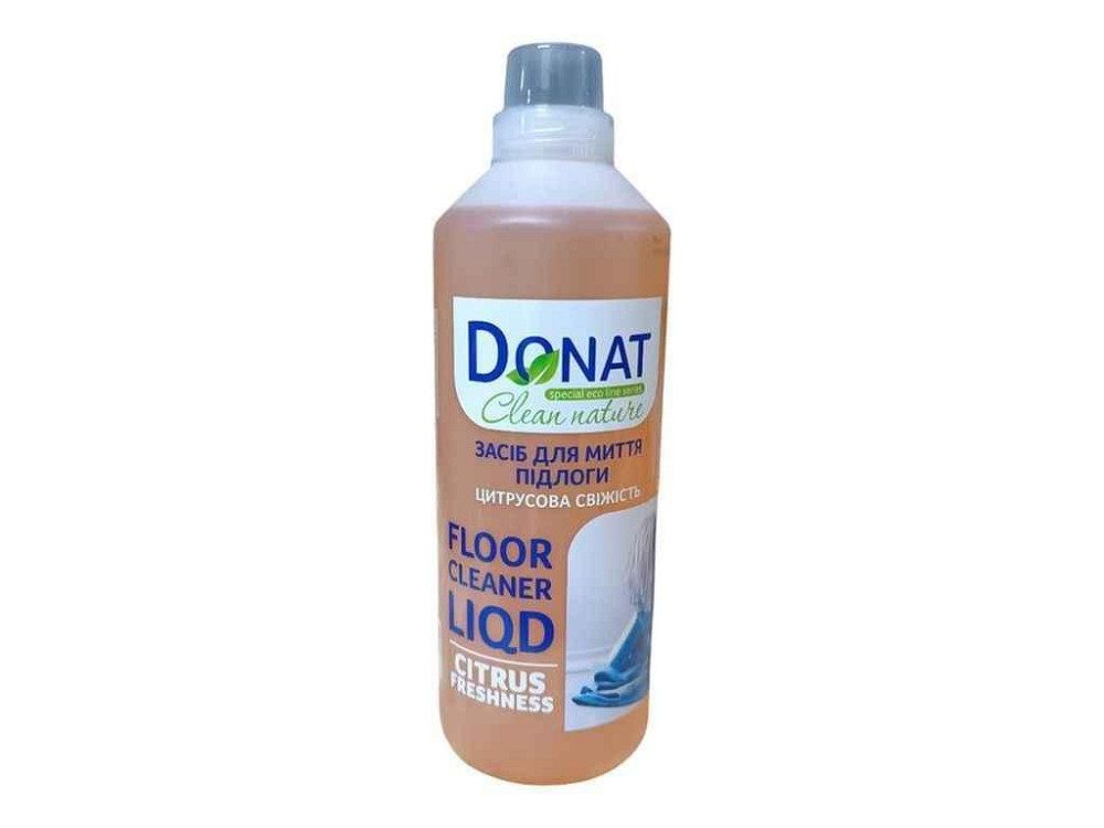 Средство для мытья полов 1,15л Clean Nature Цитрусовая свежесть ТМ DONAT Solmir Киев - изображение 1