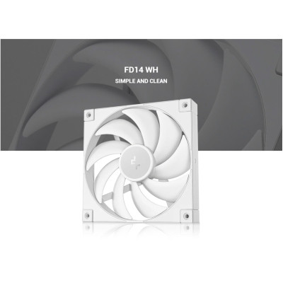 Кулер для корпуса Deepcool FD14 WH Винница - изображение 2