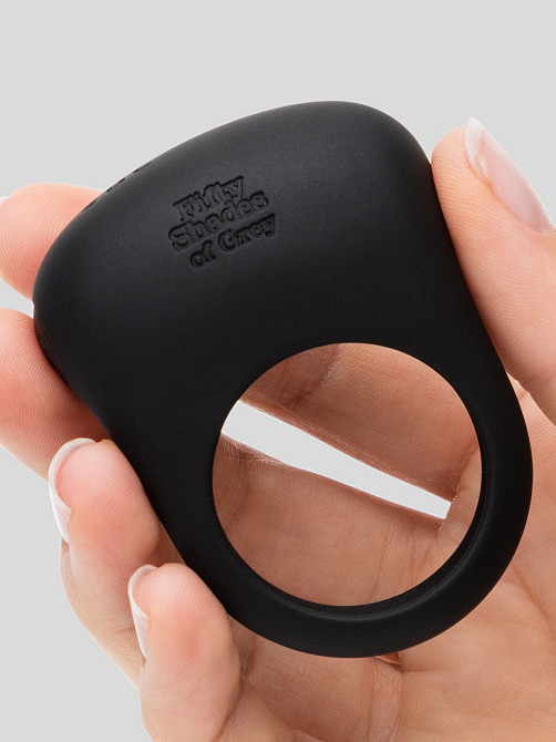 Ерекційне кільце Fifty Shades of Grey Sensation Rechargeable Vibrating Love Ring Sex Aura Київ - фото 5