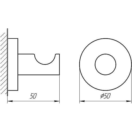 Крючок Perfect Sanitary Appliances SP 8115 (000004562) Киев