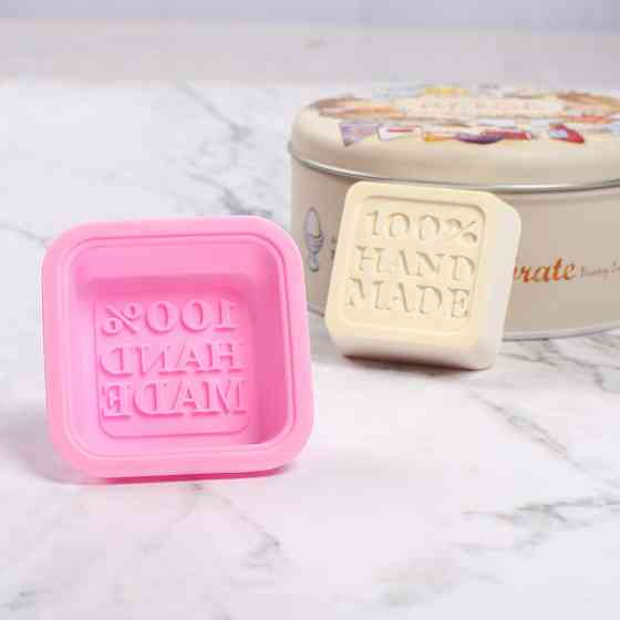 Форма для мила силіконова 67 на 67 см рожевий Київ