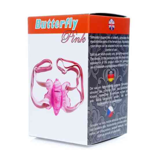Вібростимулятор - Butterfly Pink Sex Aura Київ